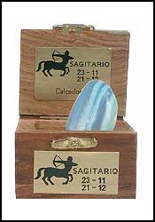 Cofre Calcedonia - Sagitario