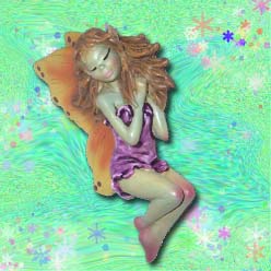 Hada Dormida - para colgar ,hacia derecha